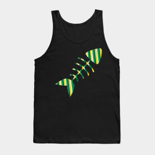 Líneas verdes Tank Top